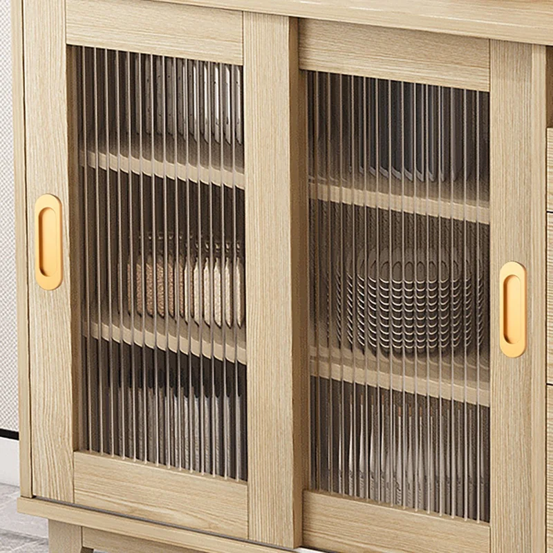 2Pcs Adhesive Door Pull Handles for Sliding Doors Furniture Bathroom Glass Door, Size S - Oval Black