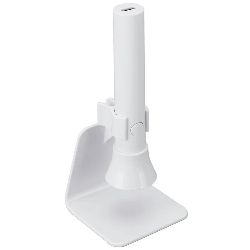 MINI-Z03AFZ Lampada asciugatore per unghie portatile a cilindro con controllo a pulsante, 18W alta potenza e supporto rimovibile - Bianco