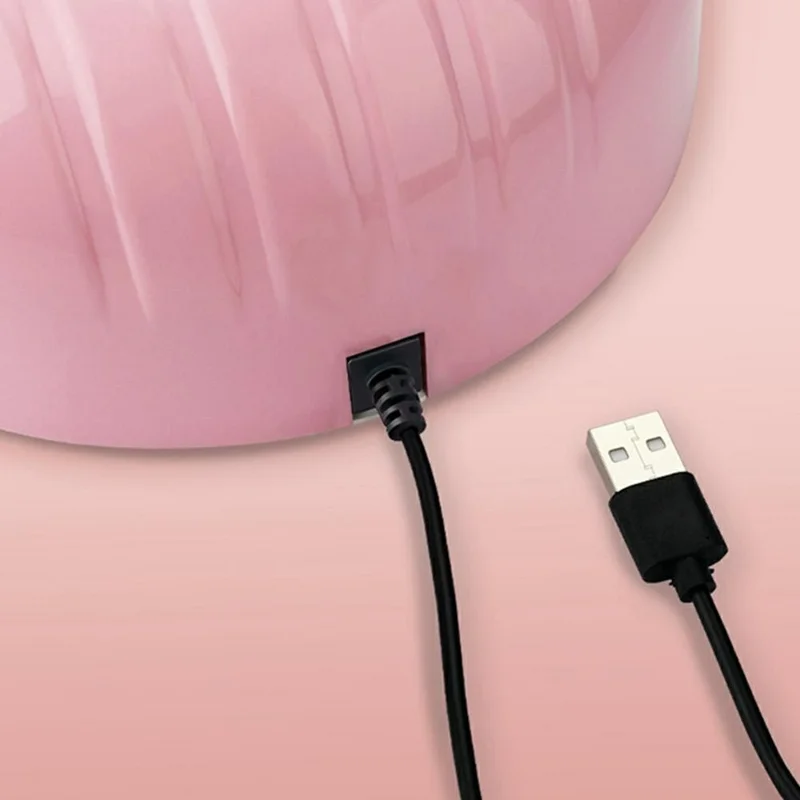 Lámpara UV SUN-L4ZB de 24 LED para Decoración de Uñas con Piedras, Secador de Uñas USB con Temporizador - Blanco