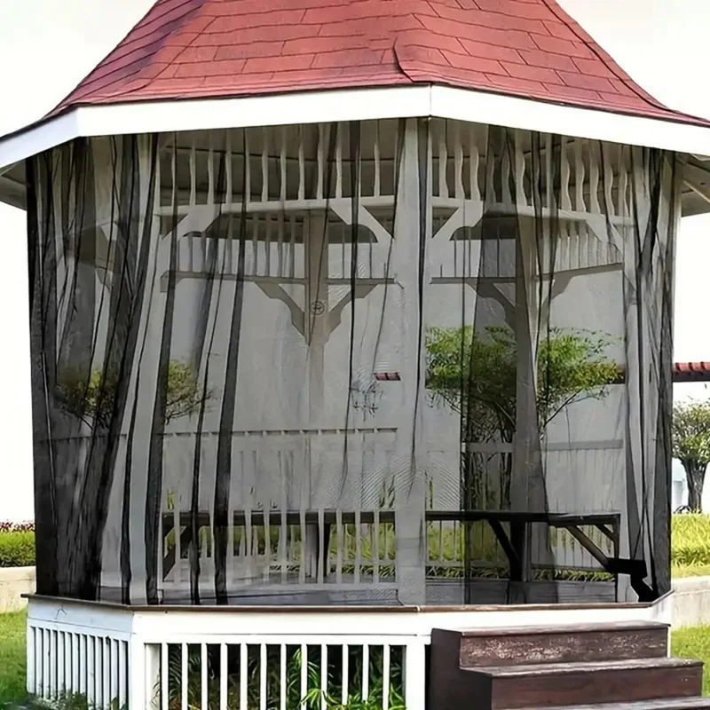 3 x 15m Outdoor Garten-Moskitonetz Insektenbarriere Gemüsezelt Pflanzenschutzhülle für Terrasse / Garten / Gewächshaus - Weiß