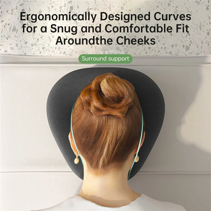 Oreiller ergonomique en mousse à mémoire de forme pour la récupération après une chirurgie