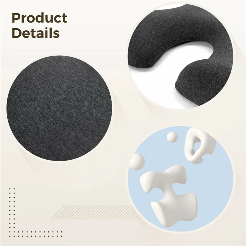 Memory Foam T-Shaped Massage Pillow for Spa Salon Beauty Bed Ergonomic Chest Support Cushion