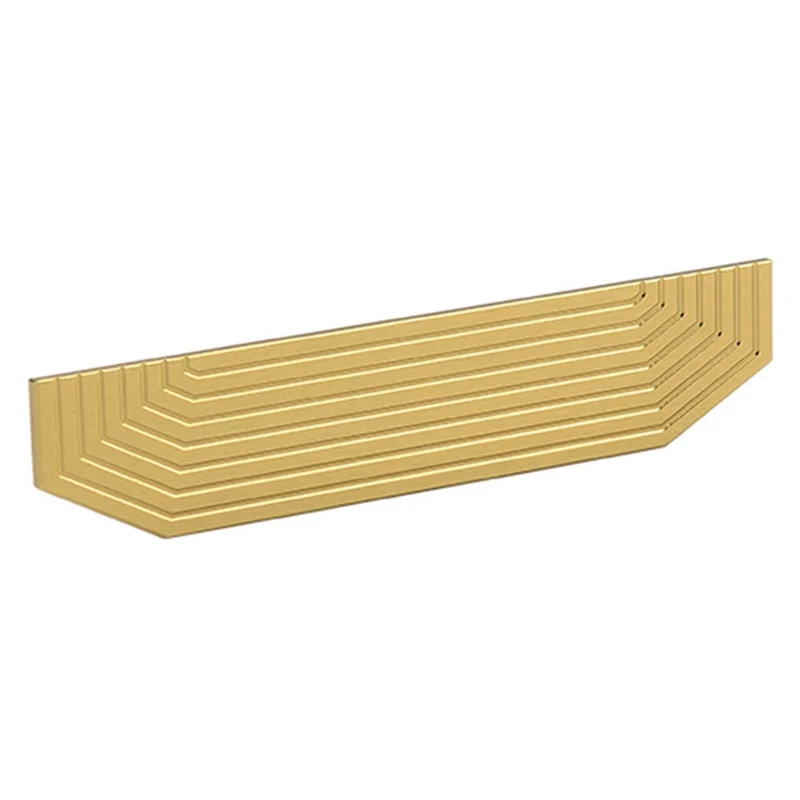 TNH3311 Style C Size M Copper-Colored Drawer Pull Handle Wardrobe Cabinet Aluminum Alloy Handle