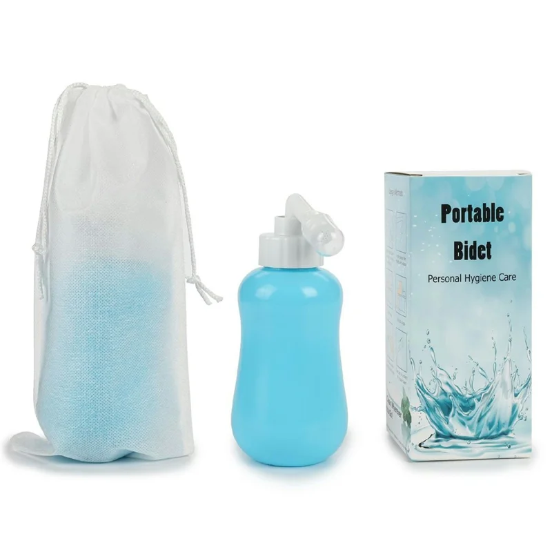 360ml Tragbare Bidet-Sprühflasche für Frauen zur Perinaalpflege nach der Geburt und persönlichen Hygiene - Blau