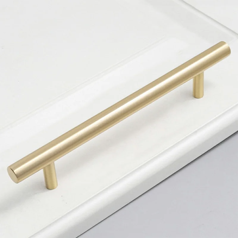 1019-160 Luxury Brass Furniture Handle Cabinet Drawer Wardrobe French Style Door Pull Handle
