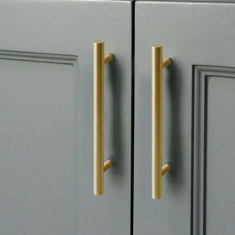 1019-160 Luxury Brass Furniture Handle Cabinet Drawer Wardrobe French Style Door Pull Handle