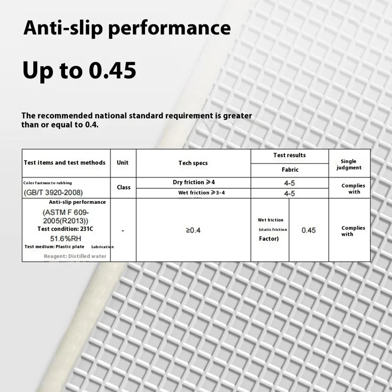 Tapis de bain 50 x 80 cm en microfibre absorbant et antidérapant, séchage rapide, pour la maison - Le Nil / Gris