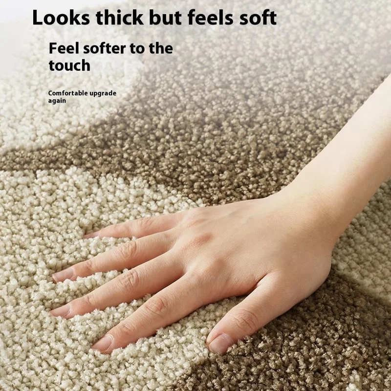 Tapis de salle de bain de 50 x 80 cm à motif floral, séchage rapide, antidérapant, doux au toucher, pour la maison / toilettes - Fleur de café