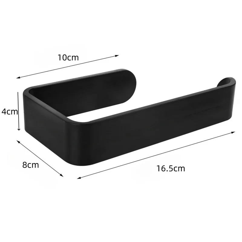 170-1 Support de rideau acrylique sans perçage, fixation murale adhésive, boucle de maintien de rideau