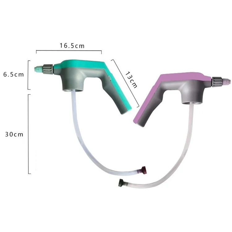 Pumpor à Jardin Électrique Multifonction Pulporteur à Haute Pression la Pelouse à Pelouse Buzzle Tête de Pulvérisateur Avec Tuyau D'eau de 3 Mètres Pour Boire - Bleu