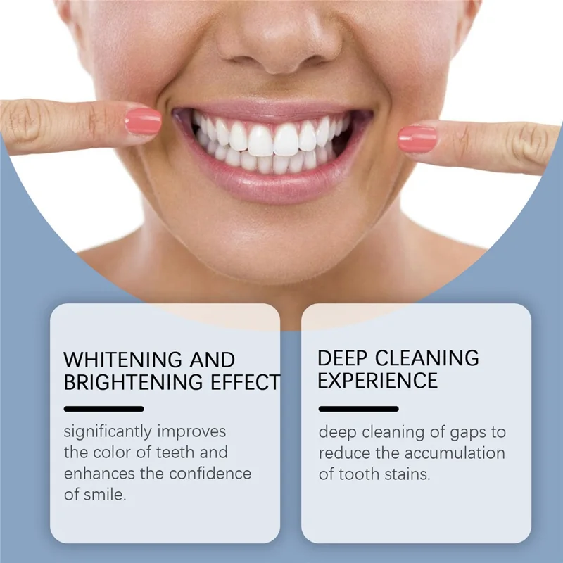 ORALHOE OR-A04-0423-01 Éponge de Nettoyage Dentaire Soin Oral Doux Dissolvant de Taches Outil de Blanchiment Dentaire