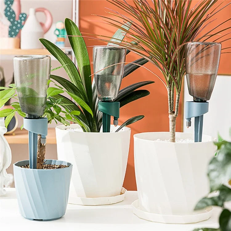 Self Watering -gerät Set Automatisches Pflanzenwasserbewässerungsinstrument Häuser Urlaubsanlage Wässerungsgerät Kit Kit - Blau