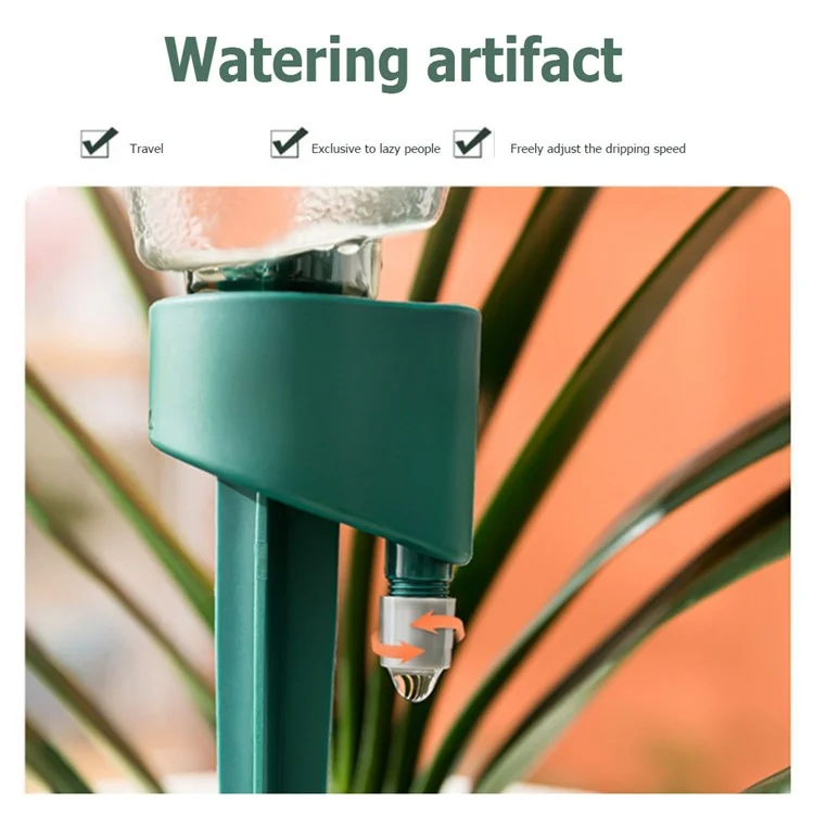 Self Watering -gerät Set Automatisches Pflanzenwasserbewässerungsinstrument Häuser Urlaubsanlage Wässerungsgerät Kit Kit - Blau