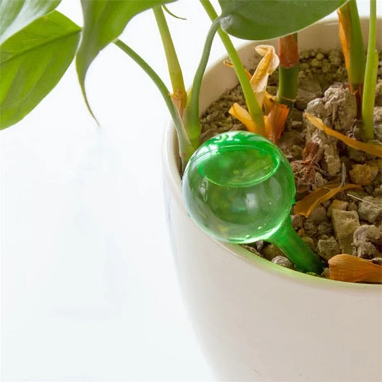 3pcs / Set Pflanzenwässerungsgeräte Automatische Selbstbewässerung Dripper Für Pflanzen PP -wasserkugel Für Garten, Blumentopf (größe: S) - Grün