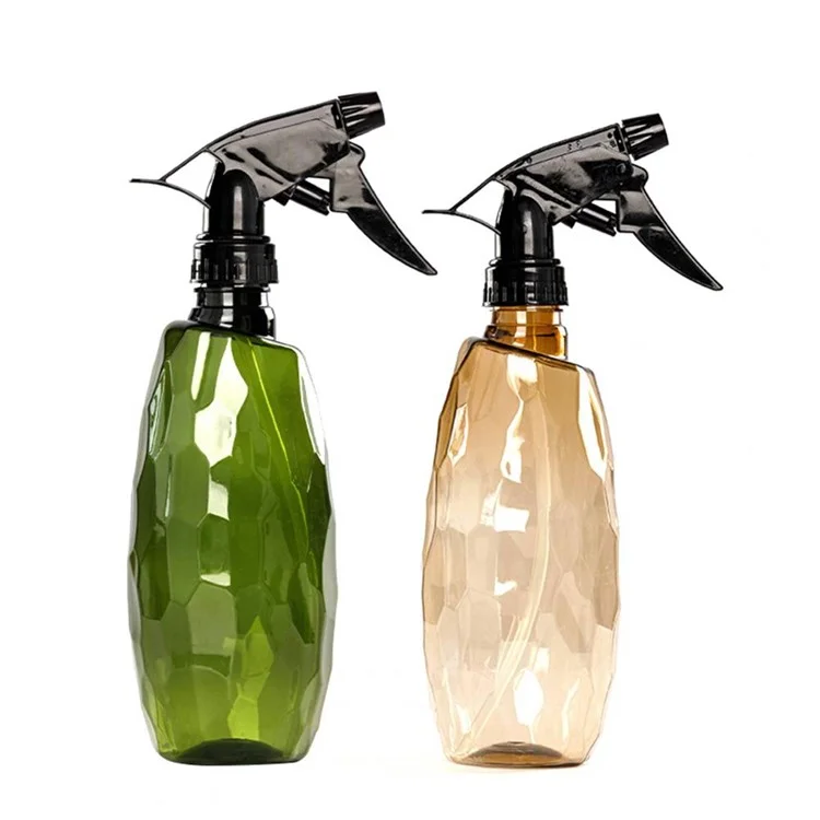 Pflanzenzerstäuber-Sprühflasche 500 ml, Blumensprühflasche, Vernebelungsflasche, Feinstaubsprüher - Grün