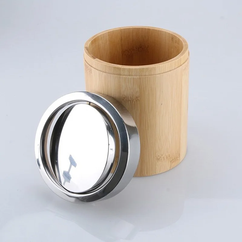JD-BR088 Cestino Mini da Scrivania in Stile Nordico con Coperchio Basculante per Ufficio e Casa