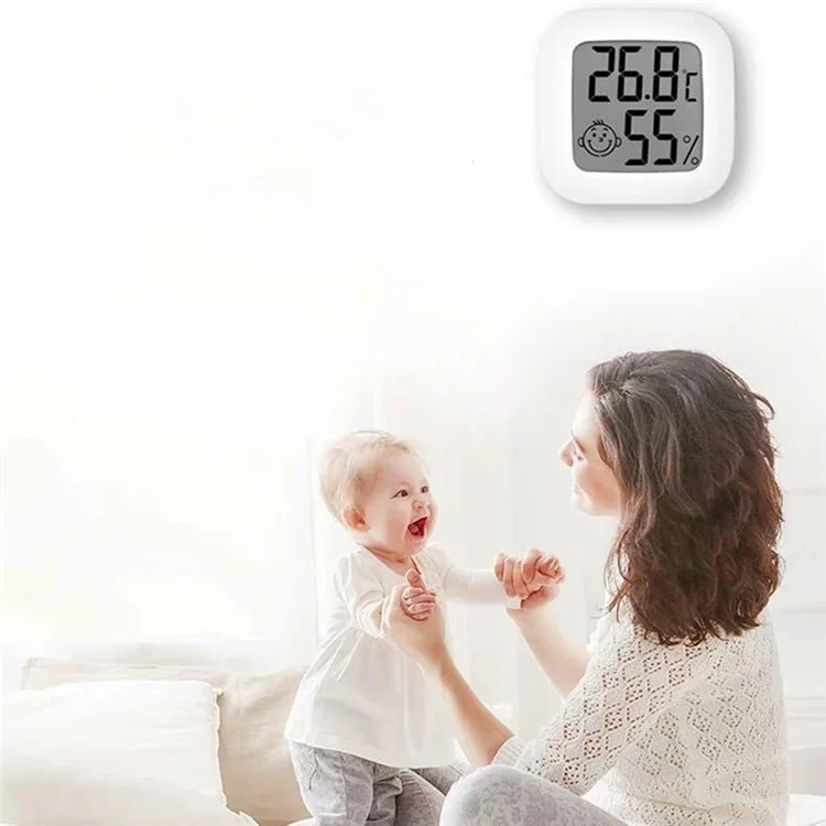 Tuya Smart APP Bluetooth-compatible Temperature Humidity Sensor LCD Dispaly Thermometer Hygrometer