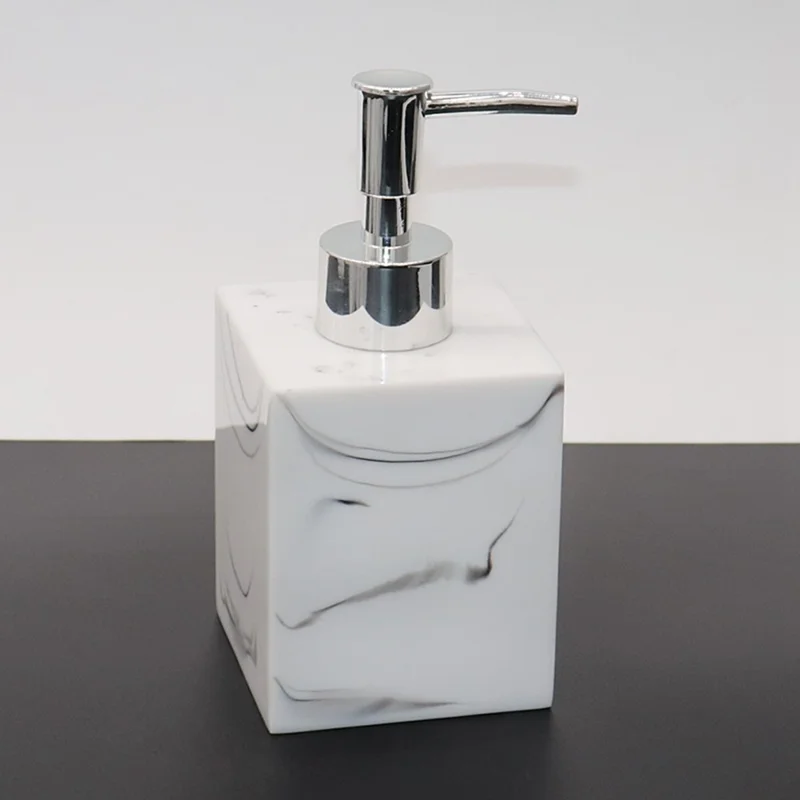 Frasco Dispensador Recarregável de 280ml para Sabonete Líquido, Shampoo, Gel de Banho, Loção, Detergente - Branco