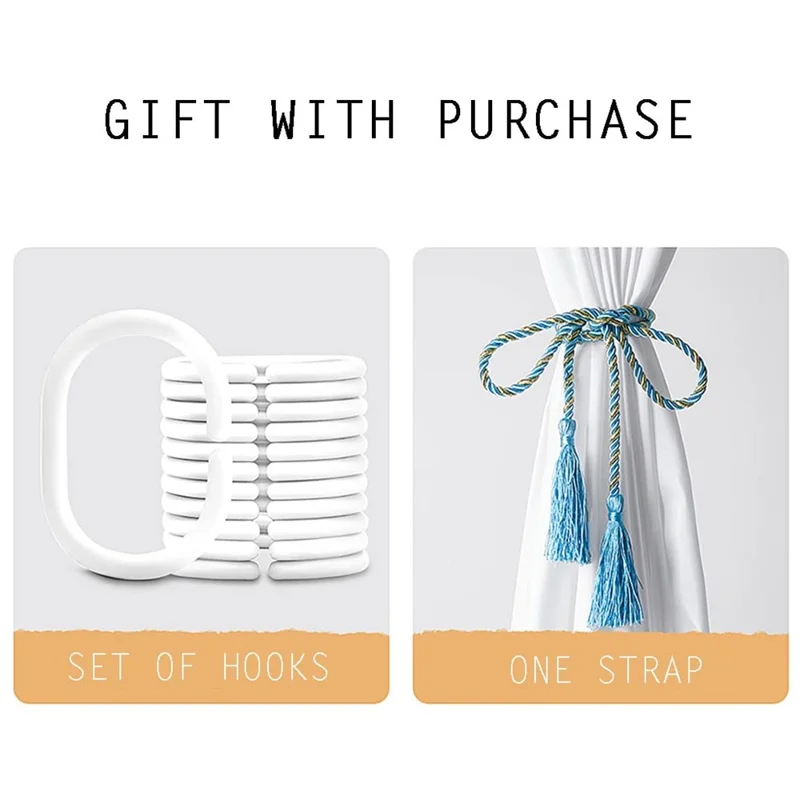 180 x 180 cm Modna wydrukowana przesłona łazienkowa, wodoodporna kotara prysznicowa z 12 hakiem - Pomarańczowy