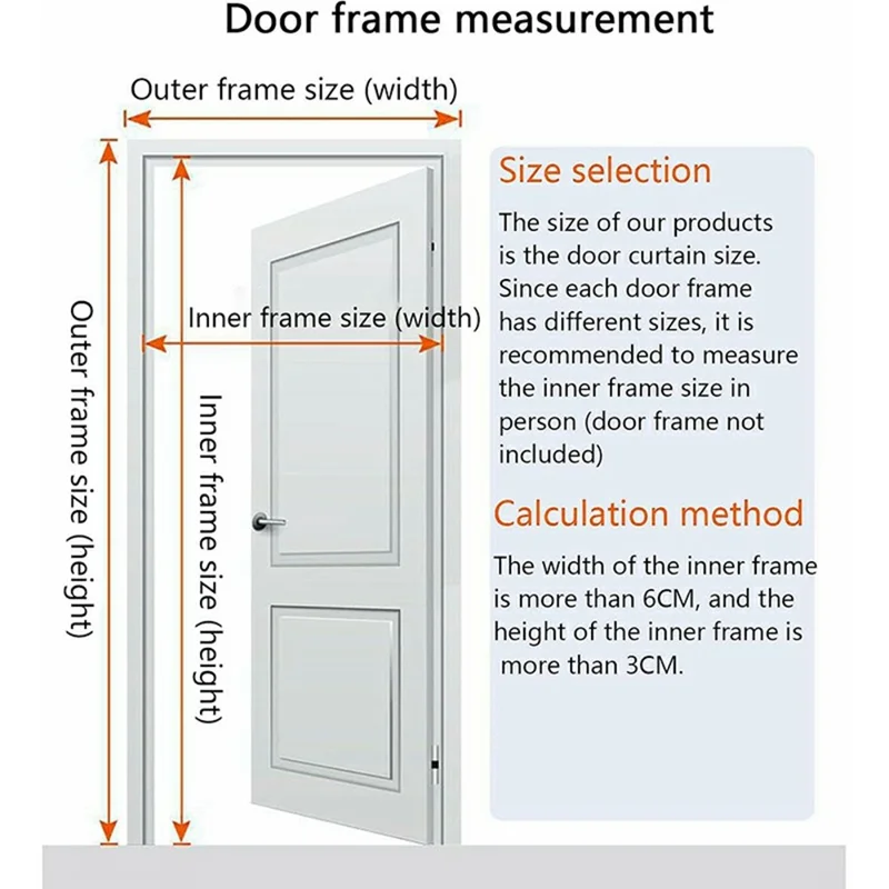 100 x 210cm Magnetic Door Curtain with View Window Self Adhesive Thermal Insulation Doorway Screen for Winter - Coffee