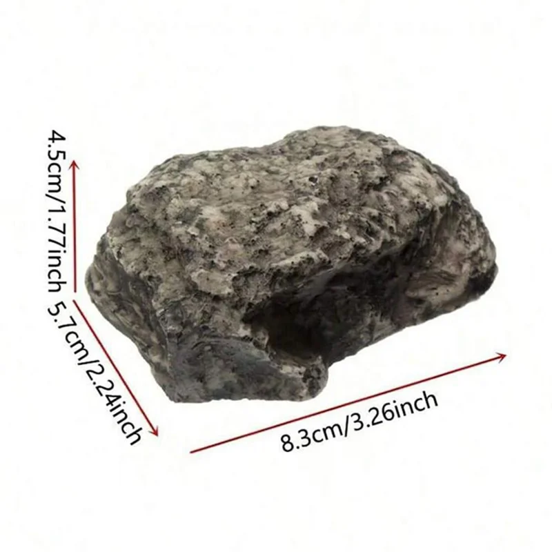 Outdoor Key Hider Home Entrance Realistic Rock Decorative Garden Stone Safe Box