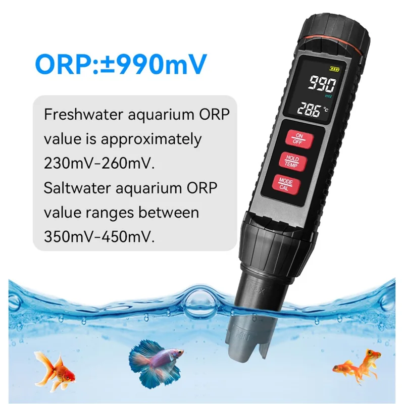 MFX71 Testeur multifonction d'eau 7 en 1 Qualité de l'eau TDS CE PH ORP Température Salinité