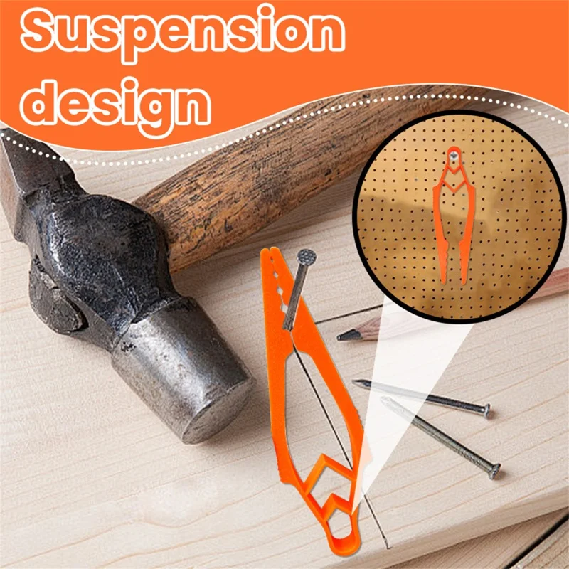 Plastic Nail Holder Guide for Hammer Precision Positioning Nail Fixing Tool DIY Woodworking Aid