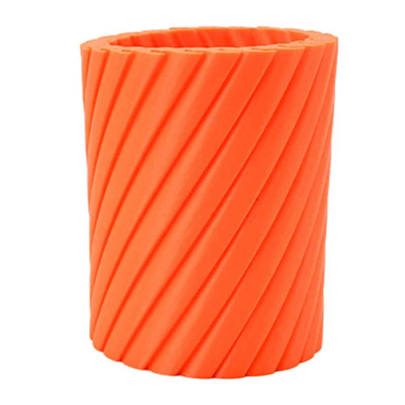 Creative Rotating Stress Relief Plastic Vase Pen Holder 3D Design Desktop Organizer, Size S