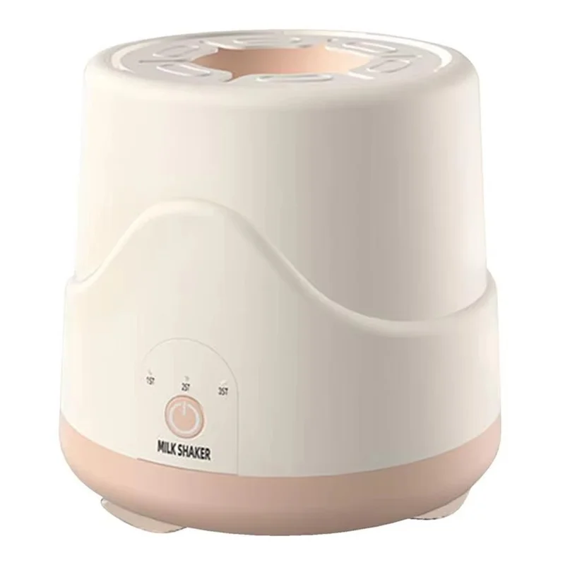 Baby Formula Mixer 3 Gears Electric Automatic Baby Milk Bottle Shaker - Pink