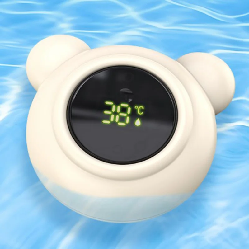 Baby Bath Thermometer LED Display Sensitive Sensor Newborns Digital Water Temperature Meter