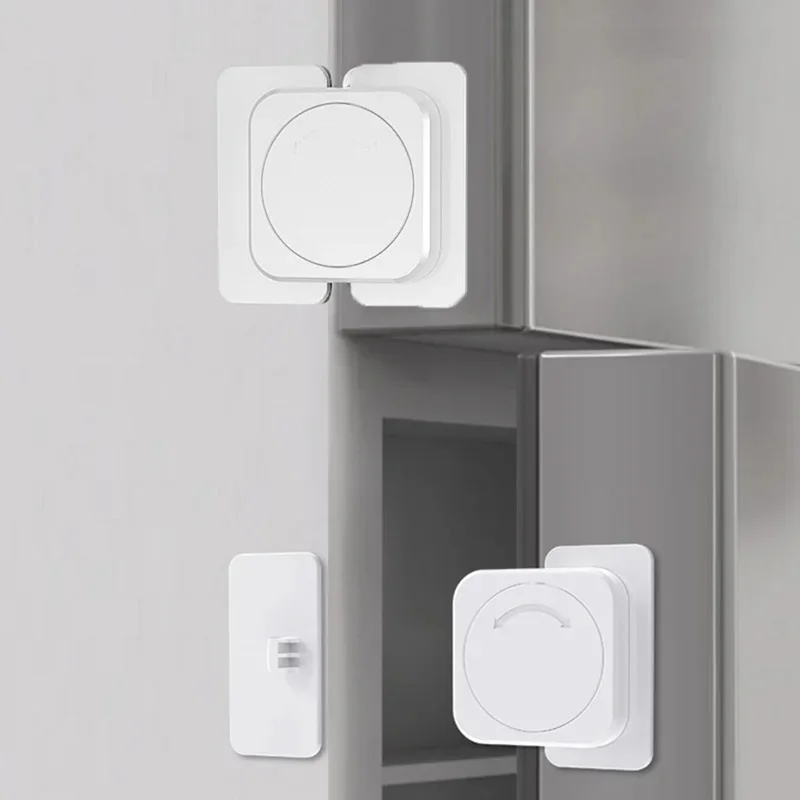 Child Safety Drawer Lock for Cabinet Refrigerator Baby Proofing Latch Prevent Finger Pinching - FS18A