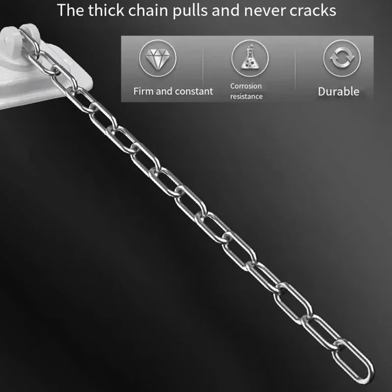 FT756 Adjustable Chain Drawer Lock Child Pet Safety Latch No Drill Cabinet Door Window Limiter