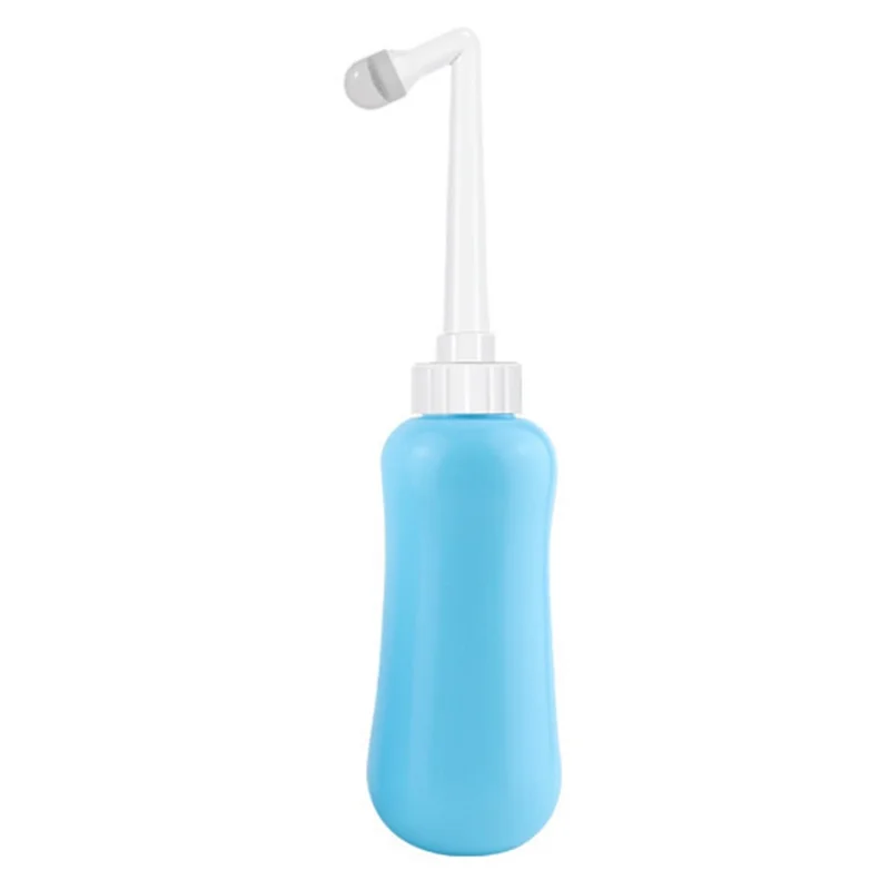 Dispositivo de limpieza personal portátil y expandible de 450 ml con rociador Bidet