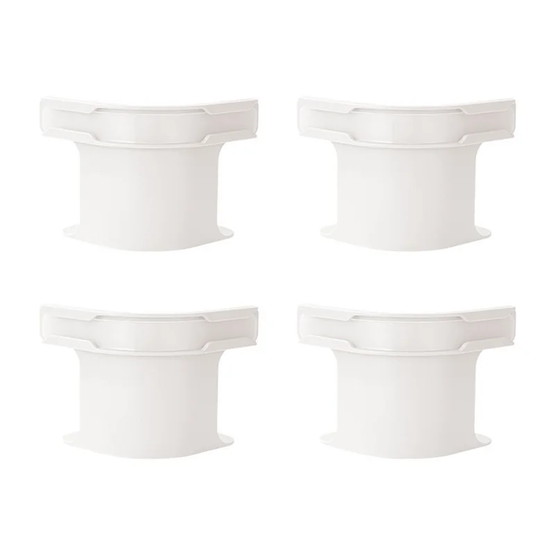 4Pcs Bed Sheet Fasteners Multi-Function Large Sheet Holder Clips Anti-Slip Secure Grip - White