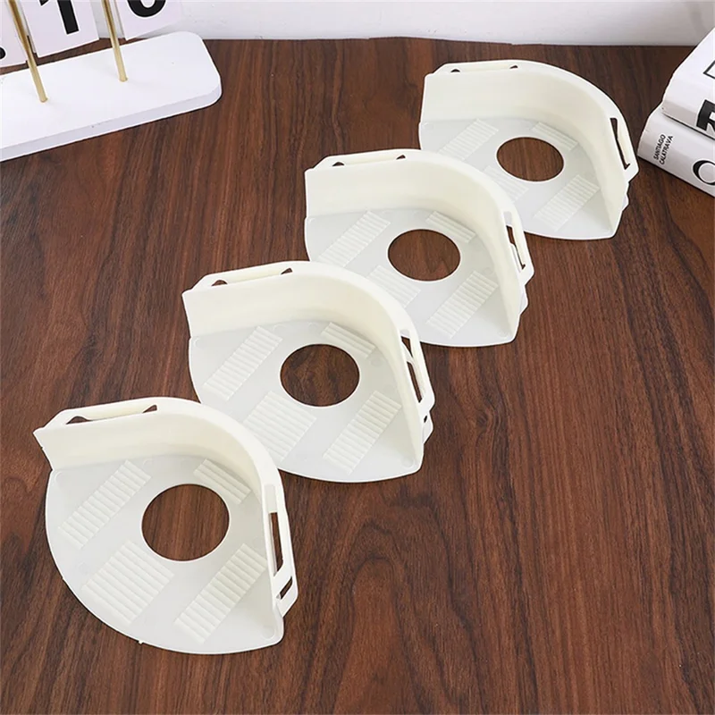 4Pcs Bed Sheet Fasteners Multi-Function Large Sheet Holder Clips Anti-Slip Secure Grip - White