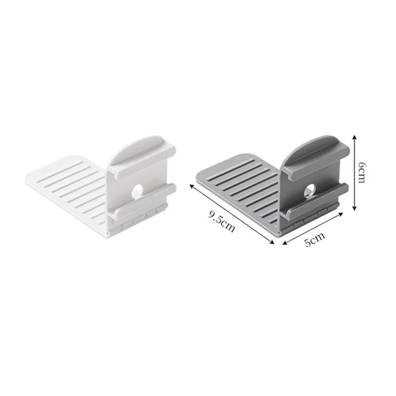 4Pcs Bed Sheet Fasteners Adjustable Clip Holders Anti Slip Gripper Straps for Mattress Covers - White