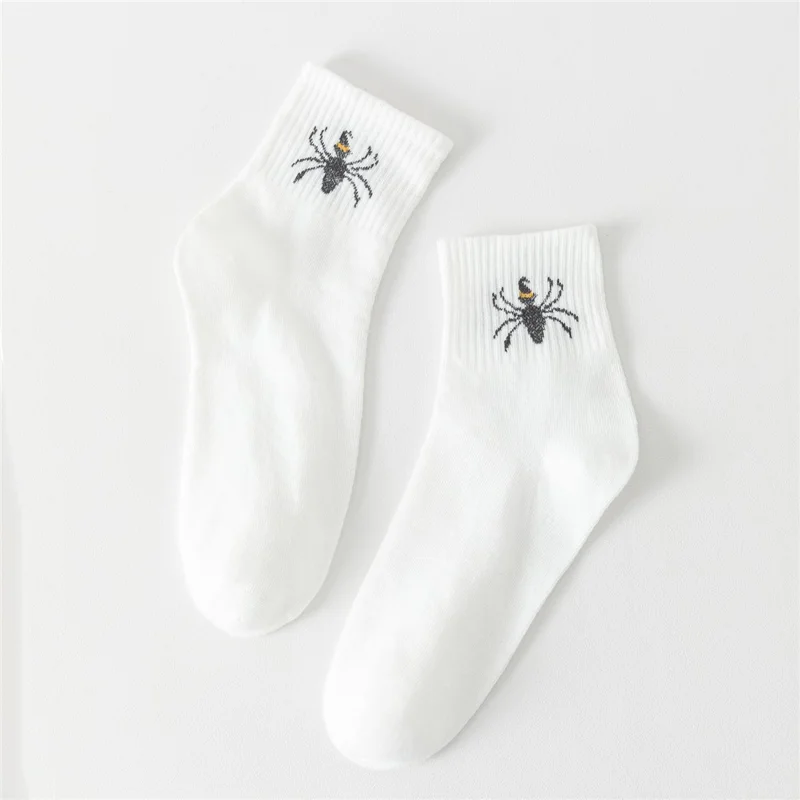 5 Pairs Fun Couples Halloween Socks Odor Resistant Moisture Wicking Casual One Size Socks