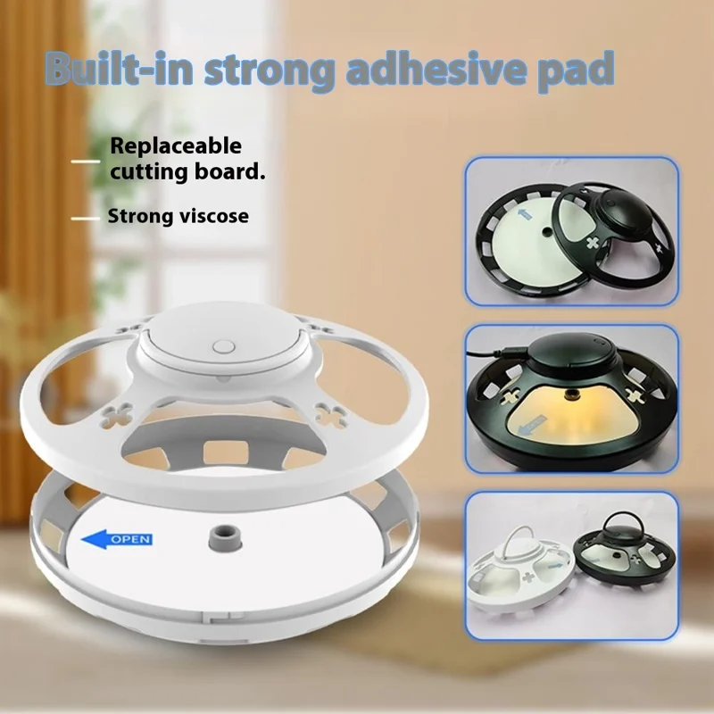 DC-9109 Insect Trap Multifunctional Indoor Mosquito Killer Light Flea Cockroach Catcher with UV Light Fan Suction - White