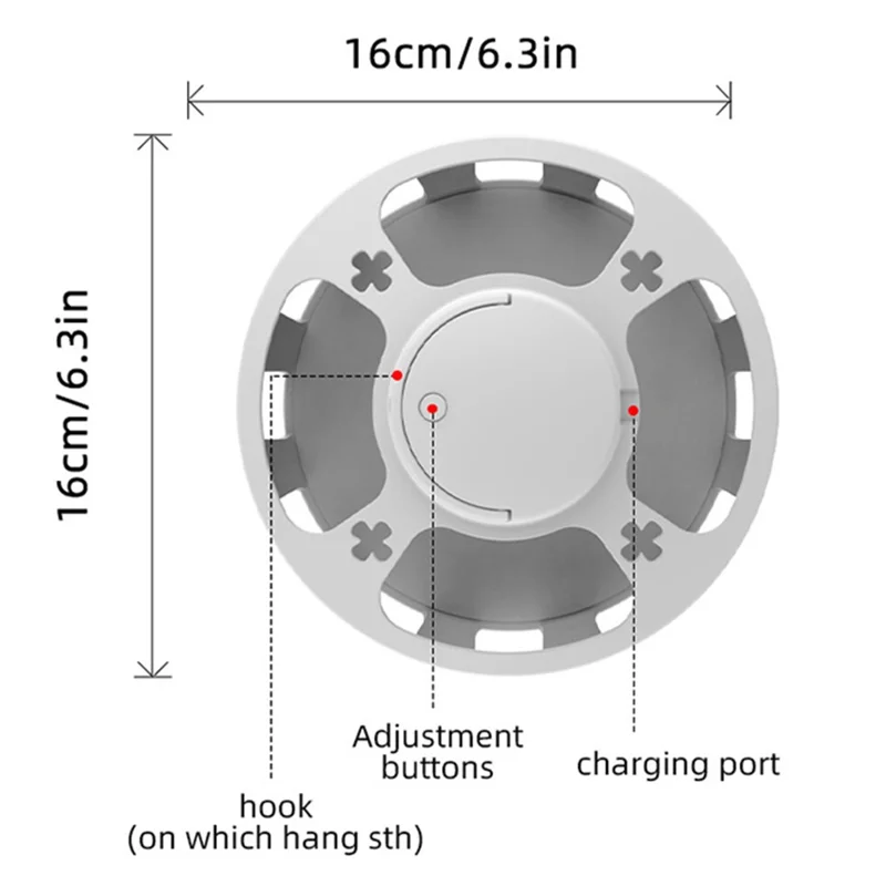 DC-9109 Insect Trap Multifunctional Indoor Mosquito Killer Light Flea Cockroach Catcher with UV Light Fan Suction - White