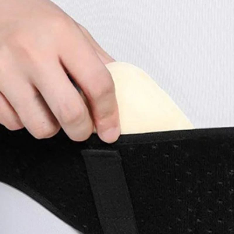 Size L For Men Inguinal Hernia Support Belt with PU Foam Pad Groin Truss Brace Post Surgery Hernia Pain Relief