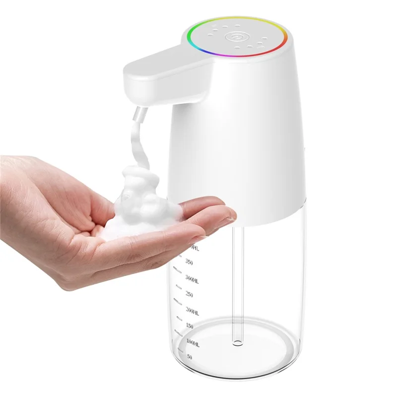 450ml Automatic Soap Dispenser Touchless Foaming Hand Wash Machine Infrared Sensor - Foam Version