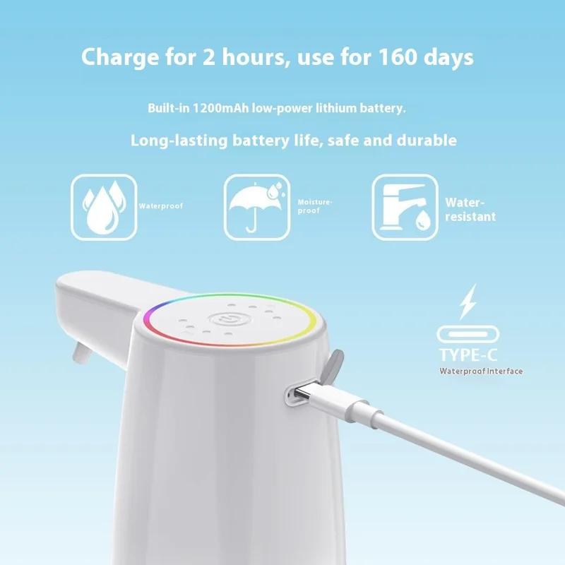 450ml Automatic Soap Dispenser Touchless Foaming Hand Wash Machine Infrared Sensor - Foam Version