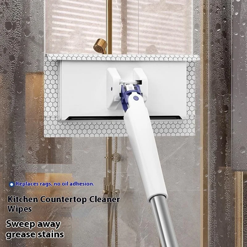 Automatic Cloth Clip Mop Face Towel Mop Household Cleaning Tool