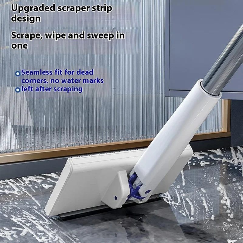 Automatic Cloth Clip Mop Face Towel Mop Household Cleaning Tool