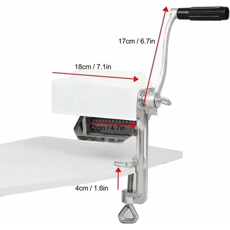 Heavy Duty Manual Meat Tenderizer Steak Flattener Clamp On Poultry Tenderizer Machine (BPA Free, No FDA)