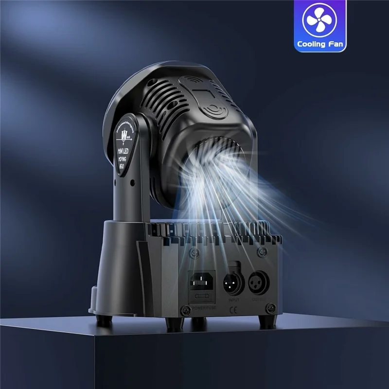 7 LEDs 10W RGBW 540 Degree Moving Head Stage Light for DJ Party KTV Bar Disco Rotating Spotlight