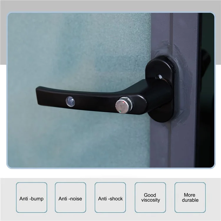 100Pçs 10*2mm Autoadesivo Claro Silicone Casa Móveis Amortecedor Pontos Anti-colisão Armário Porta Amortecedores Almofadas Redondas