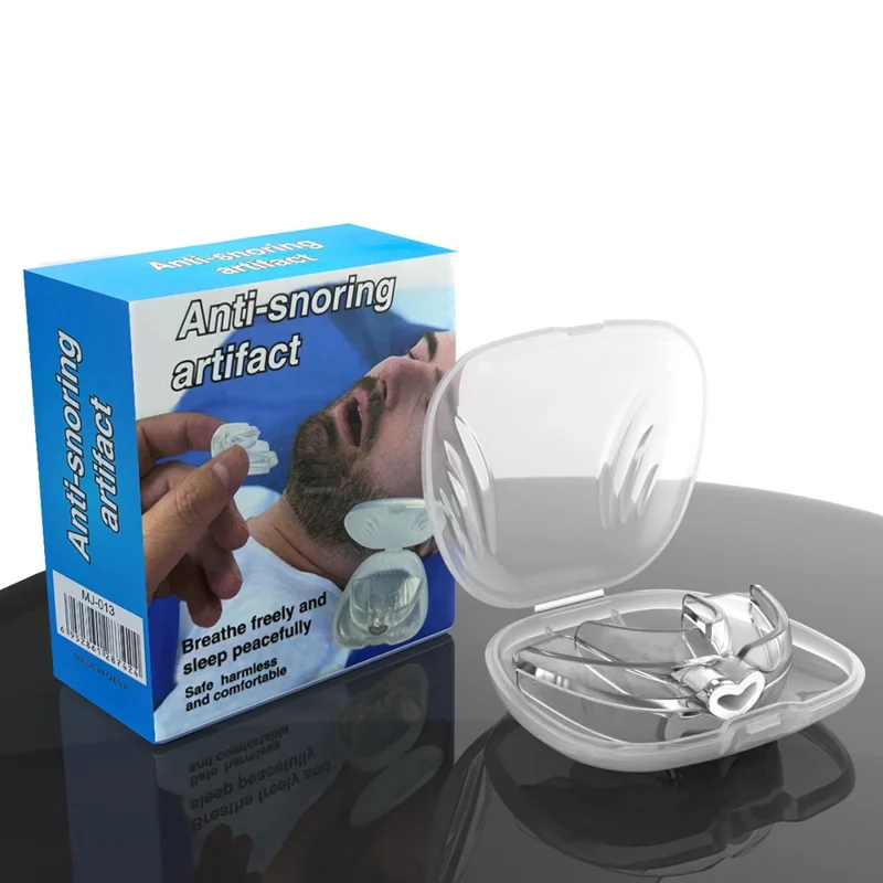 Soft Silicone Anti Snoring Mouth Guard Sleeping Aid Gift Better Breath Snoring Prevention