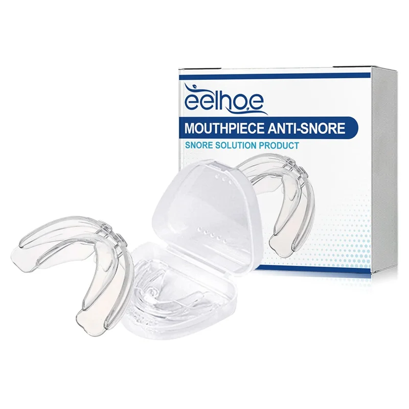 EELHOE Anti Snoring Mouthpiece Teeth Grinding Guard Sleep Aid Gift Easy Snore Stopper, EEA07-A036-1-WH1
