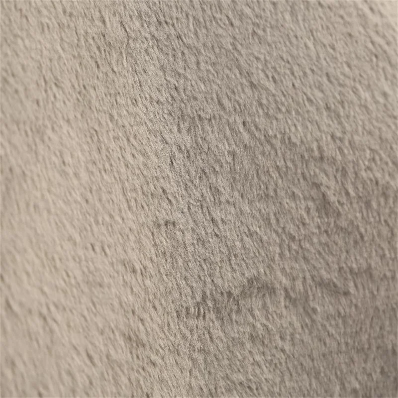 DT-45x45-1S 45 x 45 cm, poduszka grzewcza USB z regulacją temperatury, miękka tkanina z imitacji futra królika, szybko grzejąca poduszka - Szary